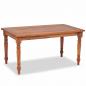 Preview: ARDEBO.de - Batavia Couchtisch Kolonialstil Teak 90 x 50 x 45 cm