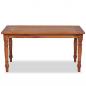 Preview: Batavia Couchtisch Kolonialstil Teak 90 x 50 x 45 cm