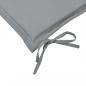 Preview: Gartenbank-Auflage Grau 120x50x3 cm Oxford-Gewebe