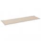 Preview: Gartenbank-Auflage Creme 180x50x3 cm Oxford-Gewebe