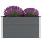 Preview: Garten-Hochbeet WPC 100 x 50 x 54 cm Grau