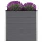 Preview: Garten-Hochbeet WPC 100 x 50 x 91 cm Grau