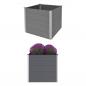 Preview: ARDEBO.de - Garten-Hochbeet WPC 100x100x91 cm Grau