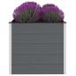 Preview: Garten-Hochbeet WPC 100x100x91 cm Grau