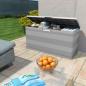 Preview: Gartenbox Grau 117×45×56 cm