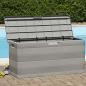 Preview: Gartenbox Grau 117×45×56 cm