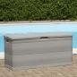 Preview: Gartenbox Grau 117×45×56 cm