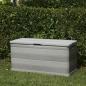 Preview: Gartenbox Grau 117×45×56 cm