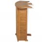 Preview: Klappbarer Bartisch 155x53x105 cm Teak Massiv