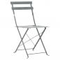 Preview: 3-tlg. Bistro-Set Stahl Grau