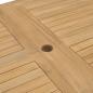 Preview: 9-tlg. Garten-Essgruppe 180-280 x 100 x 75 cm Teak Massivholz