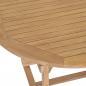 Preview: 9-tlg. Garten-Essgruppe 180-280 x 100 x 75 cm Teak Massivholz