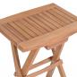 Preview: Klappbare Barhocker 4 Stk. Massivholz Teak