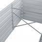 Preview: Garten-Hochbeet Verzinkter Stahl 320x80x45 cm Grau