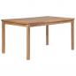 Preview: ARDEBO.de - Gartentisch 150x90x77 cm Massivholz Teak