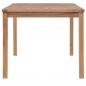 Preview: Gartentisch 150x90x77 cm Massivholz Teak