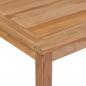 Preview: Gartentisch 200x100x77 cm Massivholz Teak