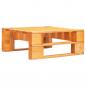 Preview: ARDEBO.de - Outdoor-Ottomane Paletten Holz Honigbraun