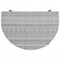 Preview: Balkontisch Grau 60x60x40 cm Poly Rattan