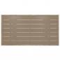 Preview: Gartentisch Grau 130x70x66 cm Poly Rattan 