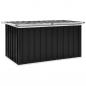 Preview: Gartenbox Anthrazit 129x67x65 cm