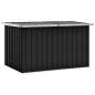 Preview: ARDEBO.de - Gartenbox Anthrazit 149x99x93 cm