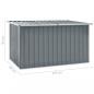 Preview: Gartenbox Grau 171x99x93 cm