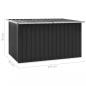 Preview: Gartenbox Anthrazit 171x99x93 cm