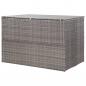 Preview: Garden-Auflagenbox Grau 150x100x100 cm Poly Rattan