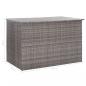 Preview: Garden-Auflagenbox Grau 150x100x100 cm Poly Rattan