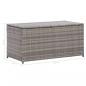 Preview: Gartenbox Poly Rattan 100x50x50 cm Grau