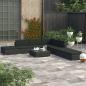 Preview: ARDEBO.de - 8-tlg. Garten-Lounge-Set mit Auflagen Poly Rattan Schwarz