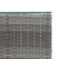 Preview: Beistelltische 3 Stk. mit Glasplatte Grau Poly Rattan