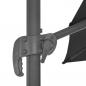 Preview: Ampelschirm mit Aluminium-Mast 3 x 3 m Schwarz