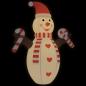 Preview: Aufblasbarer Schneemann mit LEDs 630 cm