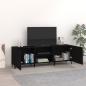 Preview: TV-Schrank Schwarz 150x30x50 cm Holzwerkstoff