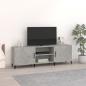 Preview: ARDEBO.de - TV-Schrank Betongrau 150x30x50 cm Holzwerkstoff