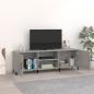 Preview: TV-Schrank Betongrau 150x30x50 cm Holzwerkstoff