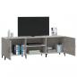 Preview: TV-Schrank Betongrau 150x30x50 cm Holzwerkstoff