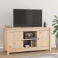 Preview: ARDEBO.de - TV-Schrank 103x36,5x52 cm Massivholz Kiefer