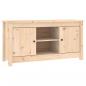 Preview: TV-Schrank 103x36,5x52 cm Massivholz Kiefer