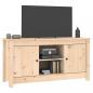 Preview: TV-Schrank 103x36,5x52 cm Massivholz Kiefer