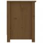 Preview: TV-Schrank Honigbraun 103x36,5x52 cm Massivholz Kiefer