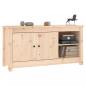 Preview: TV-Schrank 103x36,5x52 cm Massivholz Kiefer