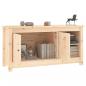 Preview: TV-Schrank 103x36,5x52 cm Massivholz Kiefer