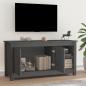 Preview: TV-Schrank Grau 103x36,5x52 cm Massivholz Kiefer