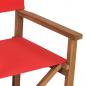 Preview: Regiestuhl Massivholz Teak Rot