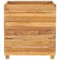 Preview: Hochbeet 50x40x55 cm Teak Altholz und Stahl