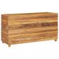 Preview: Hochbeet 100x40x55 cm Teak Altholz und Stahl