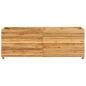 Preview: Hochbeet 150x40x55 cm Teak Altholz und Stahl